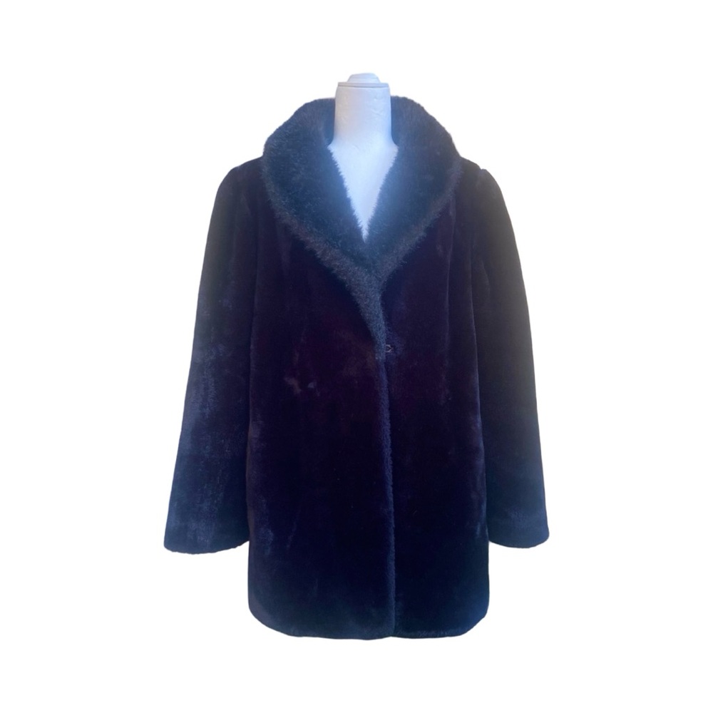 Vintage | Faux Fur Mid Length Coat - Picture 6 of 16